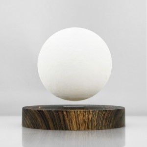 Kreativ gave Hjem Kontor Dekorationer Stue Belysning Touch Switch Magnetisk Flydende Bordlampe 3D Levitating Moon Light