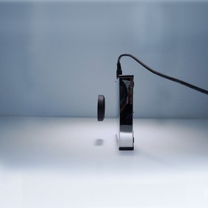 Suspenderede øreringe krystal ure briller bremmelet perle solbriller smykker ringe flydende magnetisk levitation skærmbakke